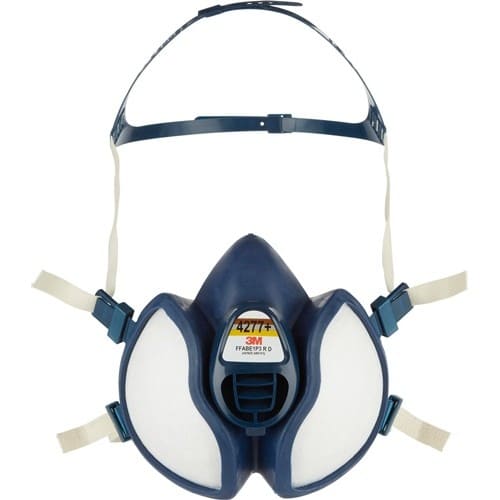 3M Atemschutzhalbmaske 4000+ EN 405:2001+A1:2009 FFABE1P3 R D Einheitsgröße 3M