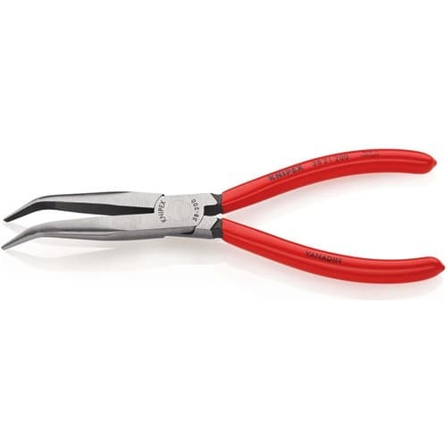 KNIPEX Mechanikerzange L.200mm Form 2 40Grad gew.Ku.-Überzug KNIPEX