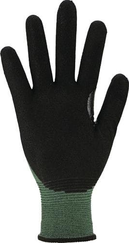 TECWERK Schnittschutzhandschuhe Mosel Gr.10 grün/schwarz EN 388 PSA II 10PA TW