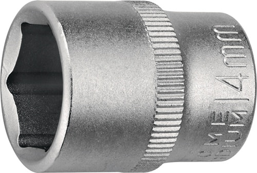 TECWERK Steckschlüsseleinsatz 1/4 Zoll 6-kant SW 8mm L.25mm TECWERK