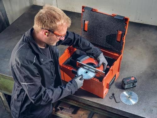 FEIN Akku-Metallhandkreissäge F-IRON Cut 57 AS 18V Schnitt-T.90Grad 57mm