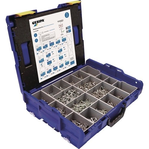 GESIPA Blindnietsortiment Pro 1578-tlg.Ku.-Koffer GESIPA