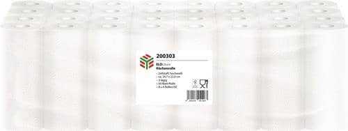 ELOS Küchenrolle ELOclean Plus L.ca.11 mxB.ca.220mm hochweiß 3-lagig 4 Rl./PAK ELOS