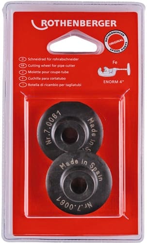 ROTHENBERGER Ersatzschneidrad Schneidrad-D.41mm hochlegiertem,gehärtetem STA Bl.á 2 Stck.