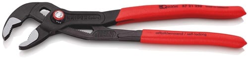 KNIPEX Wasserpumpenzange Cobra® L.250mm Spann-W.46mm pol.Ku.-Überzug Quick Set KNIPEX