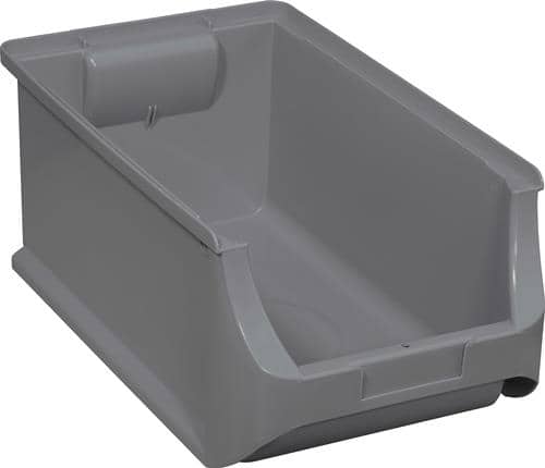 ALLIT Sichtlagerkasten ProfiPlus L355xB205xH150mm PP grau stapelbar ALLIT
