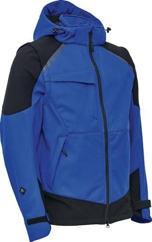 ELKA RAINWEAR Softshelljacke WORKING XTREME Gr.XL königsblau/schwarz ELKA RAINWEAR