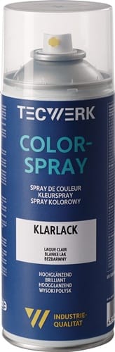 TECWERK Colorspray klarlack hochglänzend 400ml Spraydose TECWERK
