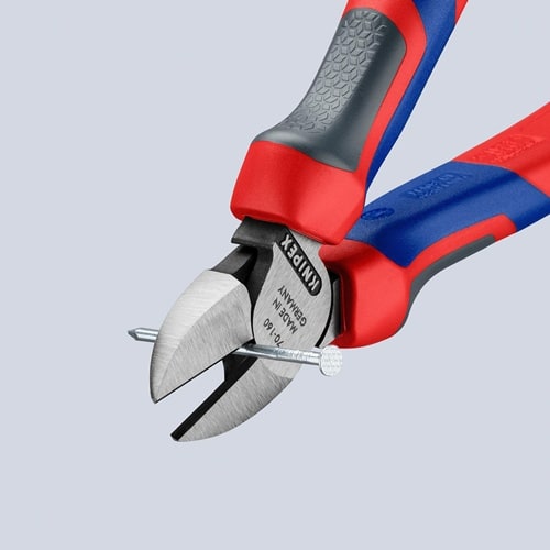 KNIPEX Seitenschneider L.160mm Kopf pol.Comfort-Griff max.2mm KNIPEX