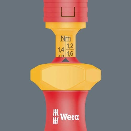 WERA Drehmomentschraubendreher 7441 VDE SB EN ISO 6789 Drehmom.einstellbar1,2-3Nm