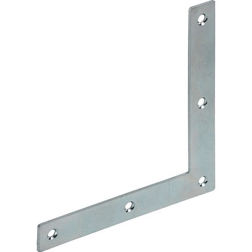 VORMANN Eckwinkel L.100x100mm B.15mm S.1,5mm STA roh blau verz.VORMANN