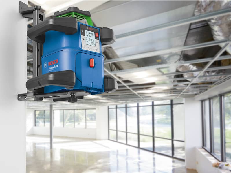 BOSCH Rotationslaser GRL 650 CHVG mit Messstab GR 500 Professional