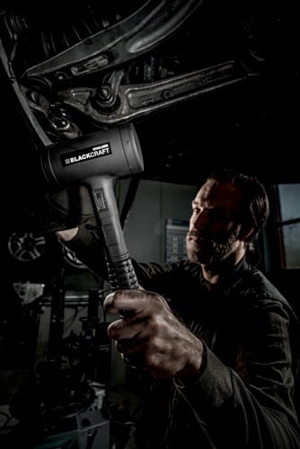 HALDER Schonhammer BLACKCRAFT Gesamt-L.300mm Kopf-D.40mm STA rückschlagfrei Halder