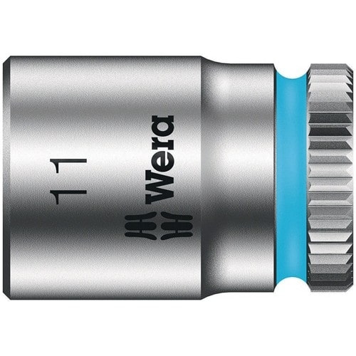WERA Steckschlüsseleinsatz 8790 HMA 1/4 Zoll a6-KT.SW 11mm L.23mm WERA