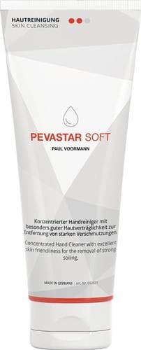 PAUL VOORMANN Handreinigung PEVASTAR SOFT 250ml silikon- u.lösemittelfrei Tube PAUL VOORMANN