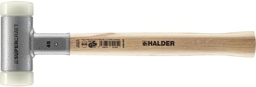 HALDER Schonhammer SUPERCRAFT L.365mm Kopf-D.45mm Hickory rückschlagfrei