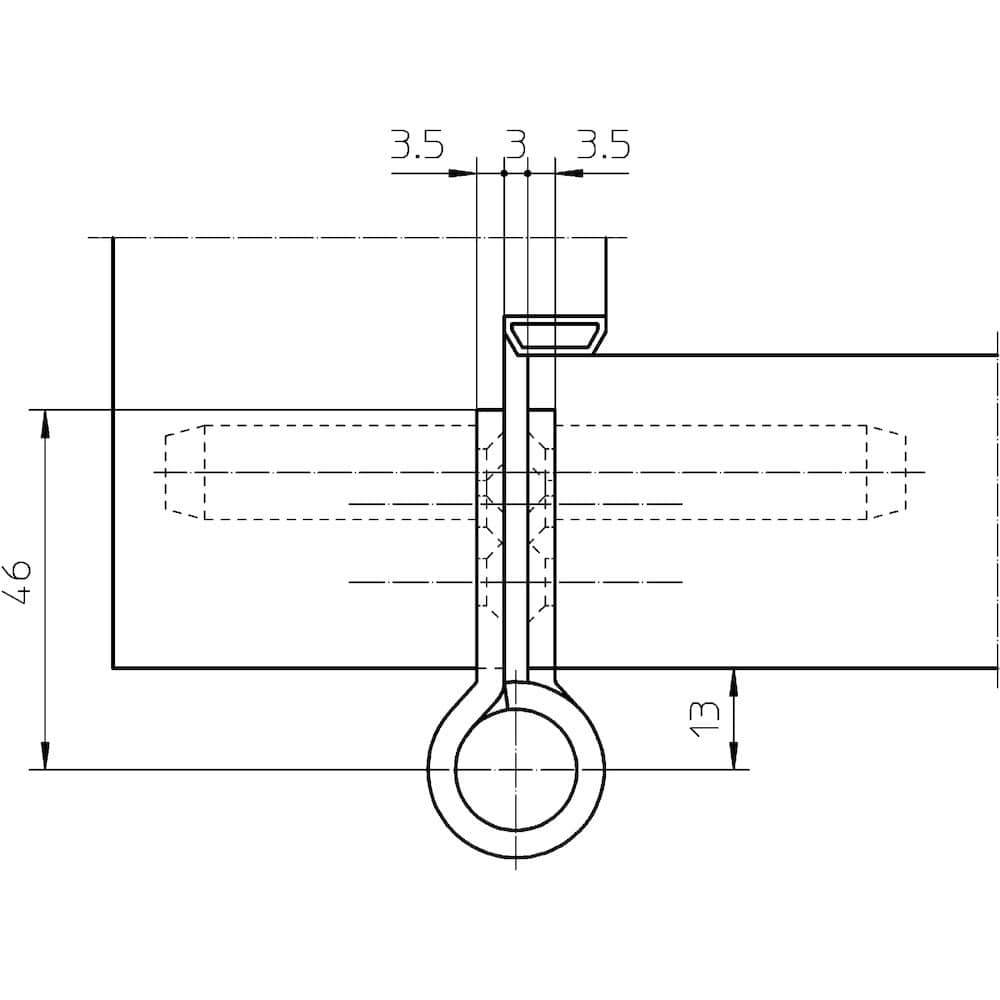 SIMONSWERK Objektband VARIANT® VN 2929/160, edelstahl