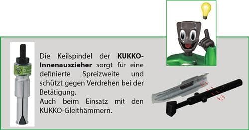 KUKKO Innenauszieher 21-2 f.Bohrungen D.14-19mm KUKKO