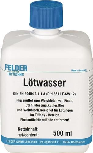 FELDER Lötwasser 500 ml FELDER
