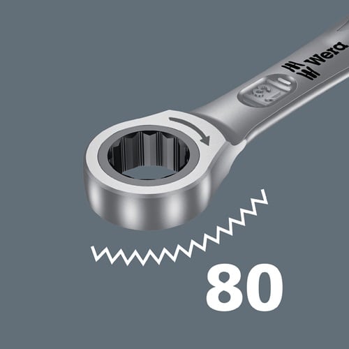 WERA Maulringratschenschlüssel Joker SW 13mm L.177mm ger.WERA