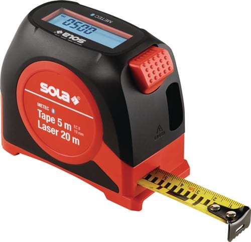 SOLA Rollbandmaß METEC 0,05-20m ± 2mm IP54 SOLA