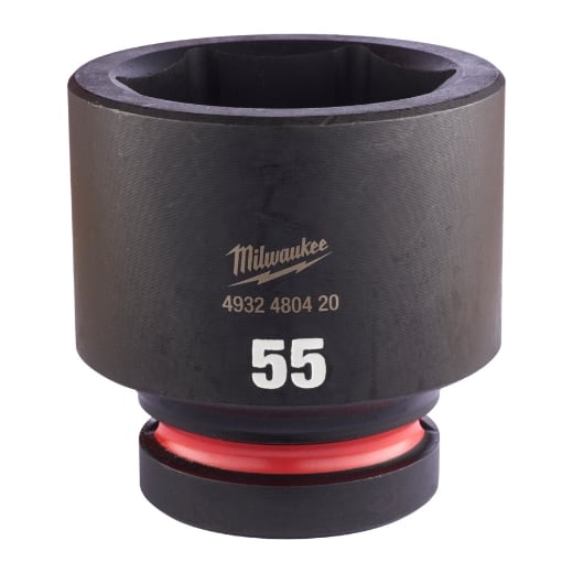 MILWAUKEE 55 x 83 mm SHOCKWAVE Schlagnuss 1" kurz
