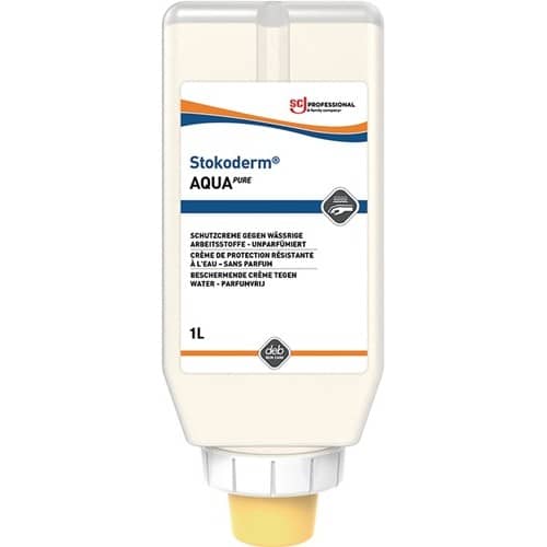 SC JOHNSON PROFESSIONAL Hautschutzcreme Stokoderm® Aqua PURE 1l silikon-/parfümfrei