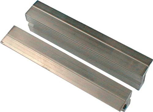 Schraubstockschutzbacke 47/5 N Rillenprofil Aluminium HAARHAUS
