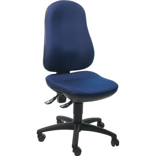 TOPSTAR Bürodrehstuhl m.Permanentkontakt blau 420-550mm Trgf.110kg TOPSTAR