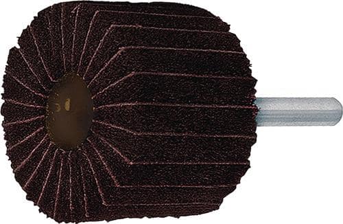 Fächerschleifer Kombi Vlies/Korund Schaft-Ø 6 mm TECWERK