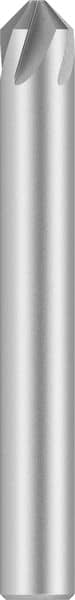BOSCH Kegelsenker mit zylindrischem Schaft, 6,0 mm, M 3, 48 mm, 6 mm