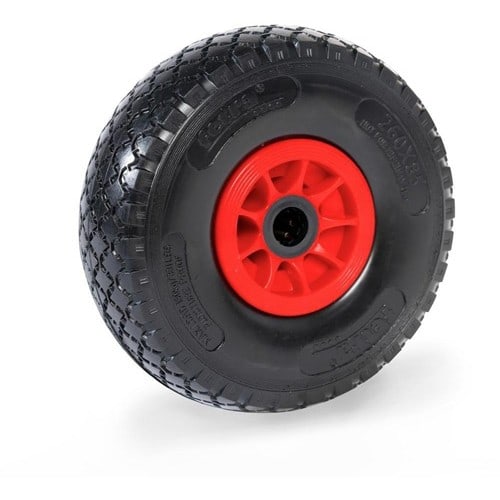 FETRA Polyurethanreifen 70602 D.260mm Trgf.150kg PU-Bereifung,Ku.-Felge PU Block FETRA