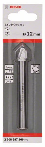 BOSCH Fliesenbohrer CYL-9 Ceramic, 12 x 90 mm