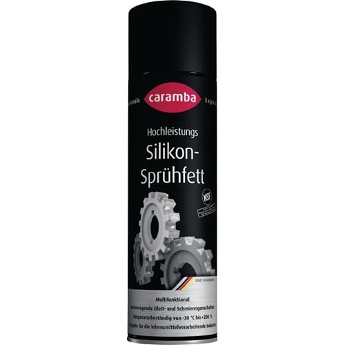 CARAMBA Hochl.Silikonsprühfett farblos NSF H1 500ml Spraydose CARAMBA