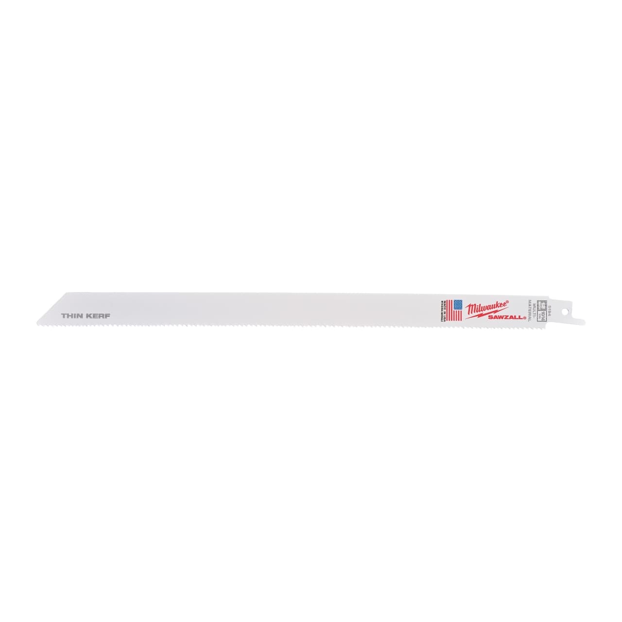 MILWAUKEE 300 x 2,5/1,8 mm (10/14 TPI) Säbelsägeblatt General Purpose, flexibel