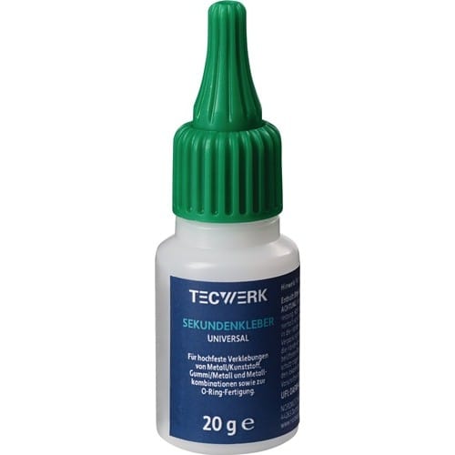 TECWERK Sekundenkleber Univ.20g NSF S4 farblos Flasche TECWERK