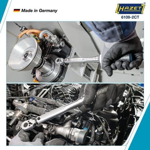 HAZET Drehmomentschlüssel 6109-2CT 1/4 Zoll 4-40 Nm HAZET