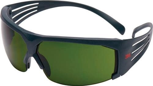 3M Schweißerbrille SecureFit™ 600 EN 166,EN 169 PC Bügel grau,Scheibe grün IR3,0 3M