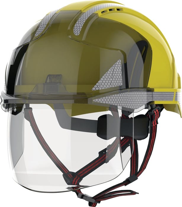 Industriekletterhelm EVO® VISTAshield® Dualswitch™ ABS EN 397, EN 50365, EN 12492 JSP