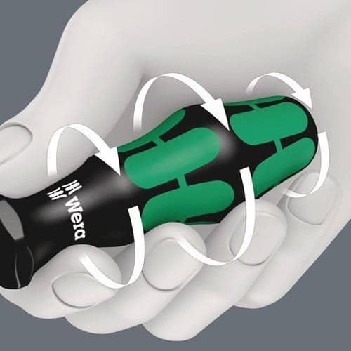 WERA Schraubendreher 352 Gr.4mm Klingen-L.100mm 2K-Griff WERA