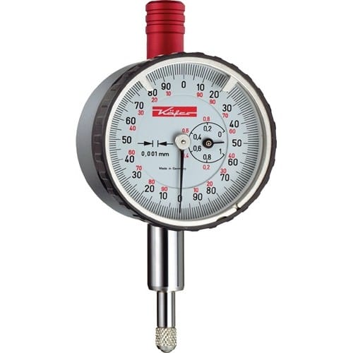 KÄFER Kleinmessuhr KM 1000 T 1mm Abl.0,001mm o.Stoßschutz KÄFER