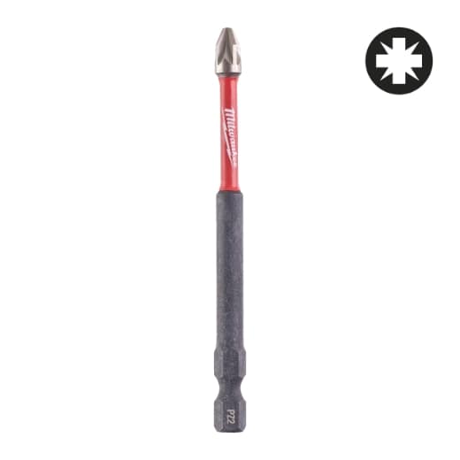MILWAUKEE PZ2 / 90 mm Schrauberbit SHOCKWAVE