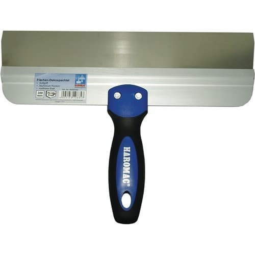 HAROMAC Flächendekorspachtel B.500mm 2K-Griff rostfr.VA HAROMAC