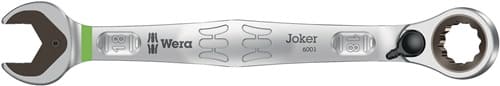 WERA Maulringratschenschlüssel Joker SW 18mm L.234mm umschaltbar,Rings.15Grad WERA