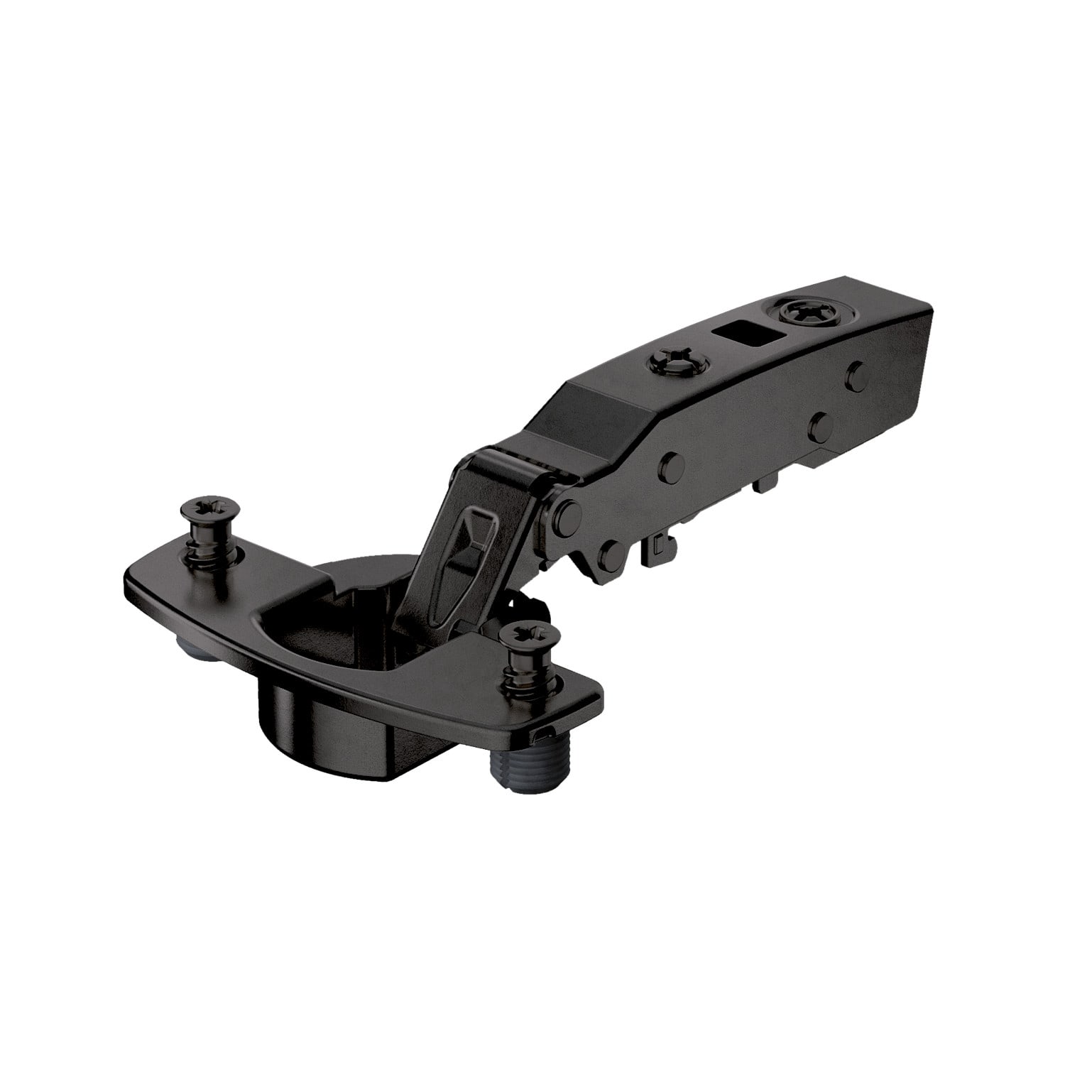 HETTICH Sensys 110°-Scharnier ohne Schließautomatik (Sensys 8675), obsidianschwarz, 9091774