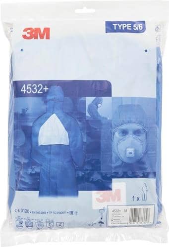 3M Schutzanzug 4532+ Gr.XL blau PSA III 3M