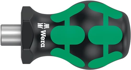 WERA Bithandhalter 811/1 1/4 Zoll m.Magnet Klingen-L.10mm 2K-Griff WERA