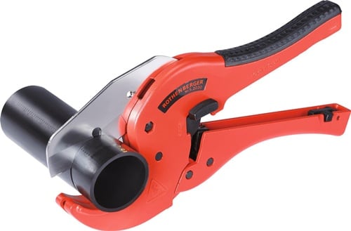 ROTHENBERGER Kunststoffschere ROCUT® TC 63 Prof.0-63mm PP/PE/PB/PEX/PVDF ROTHENBERGER