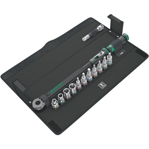 WERA Drehmomentschlüsselset Click-Torque C 3 Set 1 13-tlg.40-200 Nm 1/2 Zoll