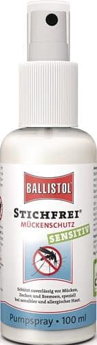 BALLISTOL Mückenschutz Stichfrei® Sensitiv 100ml Pumpsprüher BALLISTOL